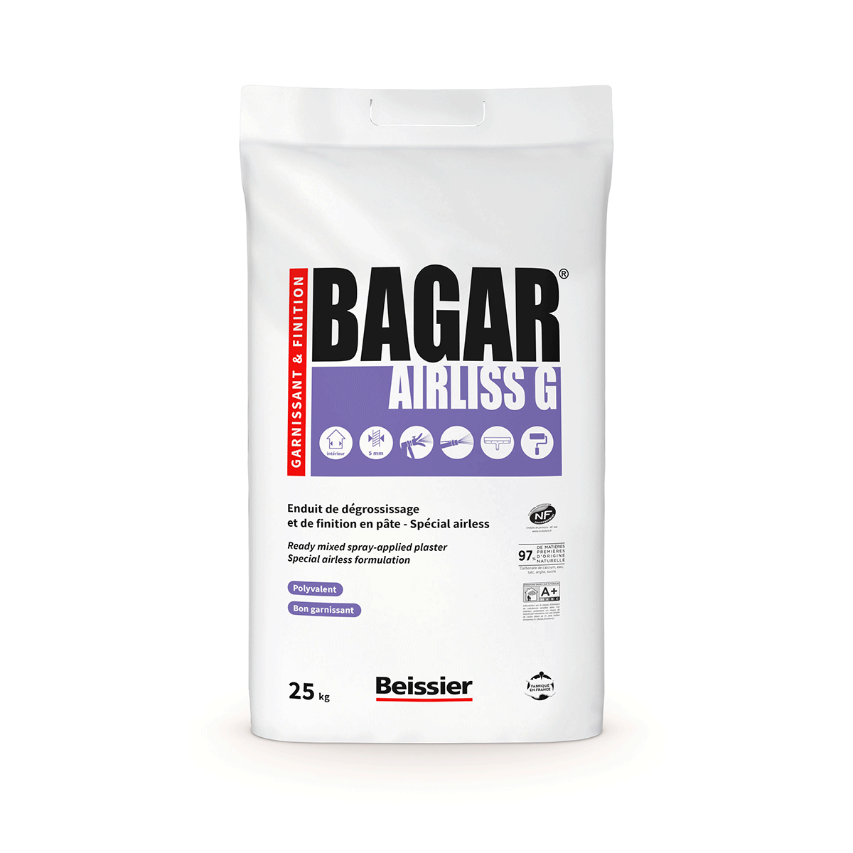 Bagar Airliss G Sac 25kg BEISSIER